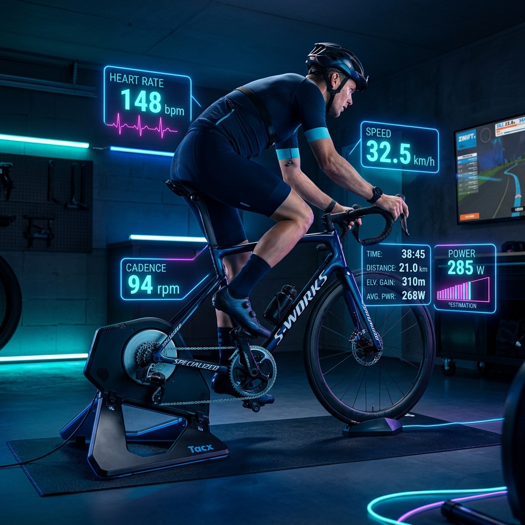 Configuration physique du Home Trainer connecté